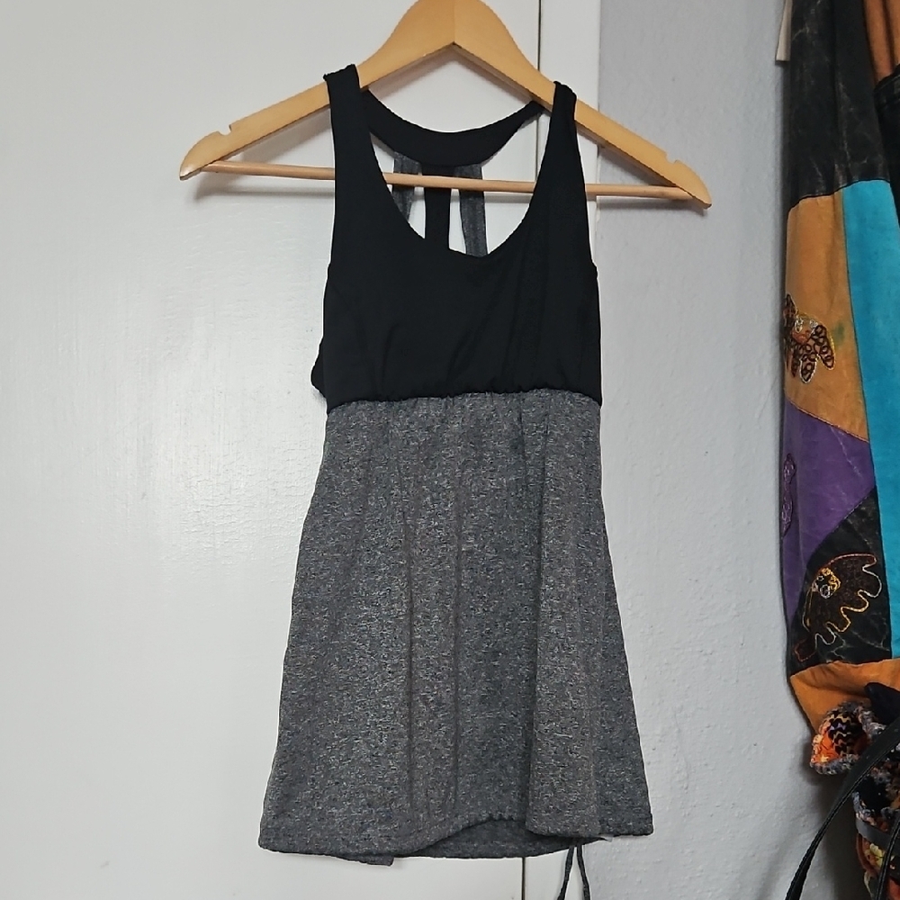 Champion Black and Gray Tank Top